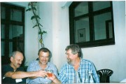 1998… Tokaj, írótábori koccintás