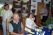 2005 Bakonszegen, bereki írótáborozókkal